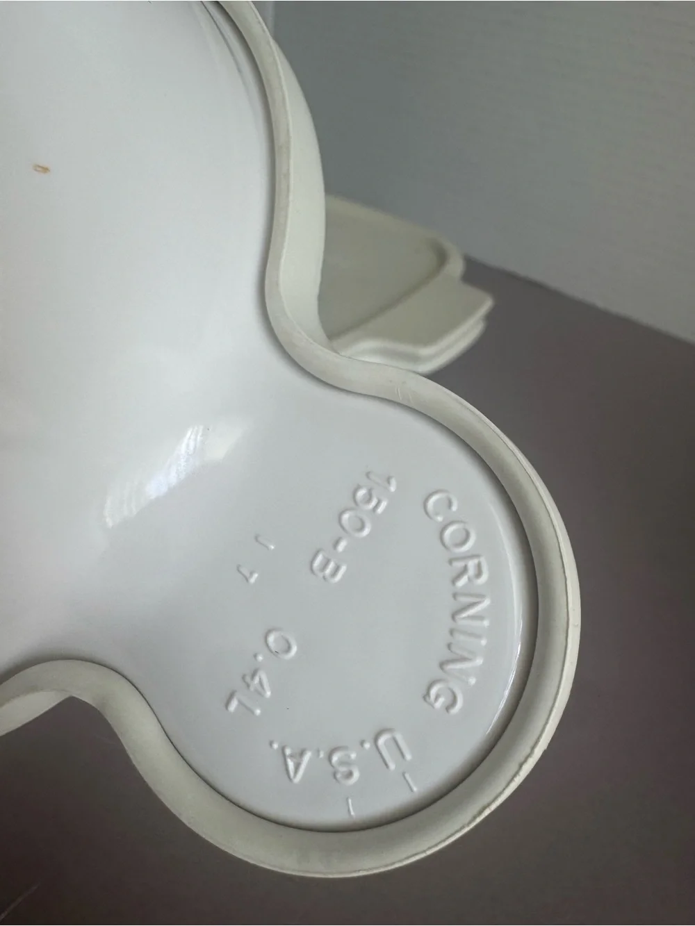 Corningware White Bakeware Set with Blue Floral Motif - 3-Piece